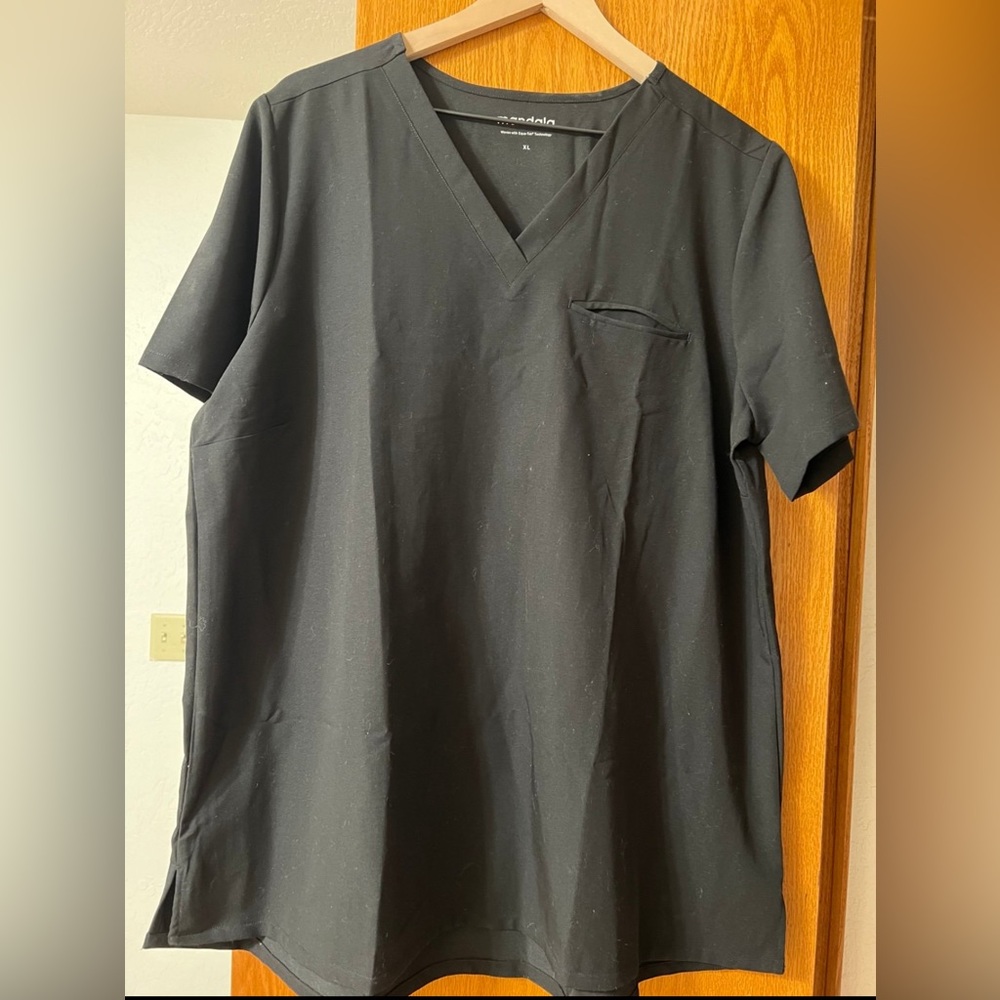 Mandala Maternity Scrub Top - XL